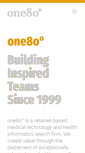 Mobile Screenshot of one80search.com