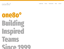 Tablet Screenshot of one80search.com